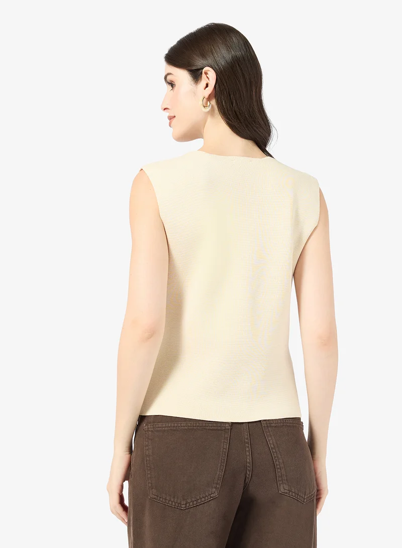 ايلا Vest With Lace Trim